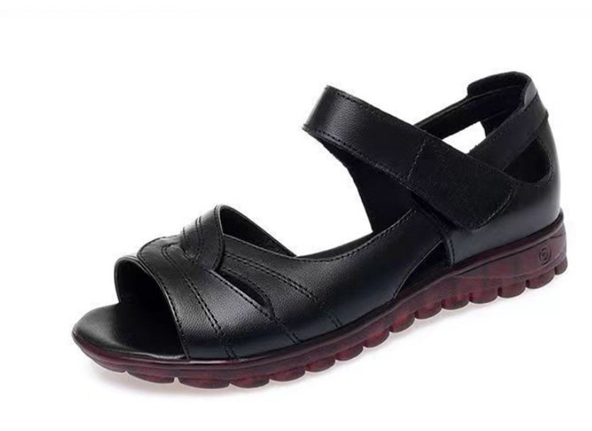 Sandalias de piel de vacuno antideslizantes