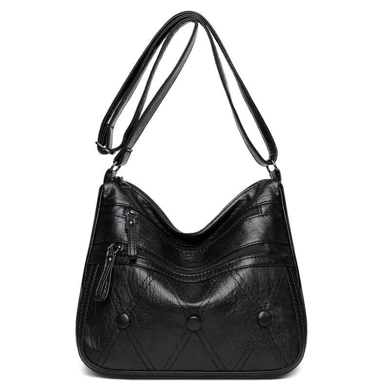 Bellemx™ |  Bolso de piel suave con botones
