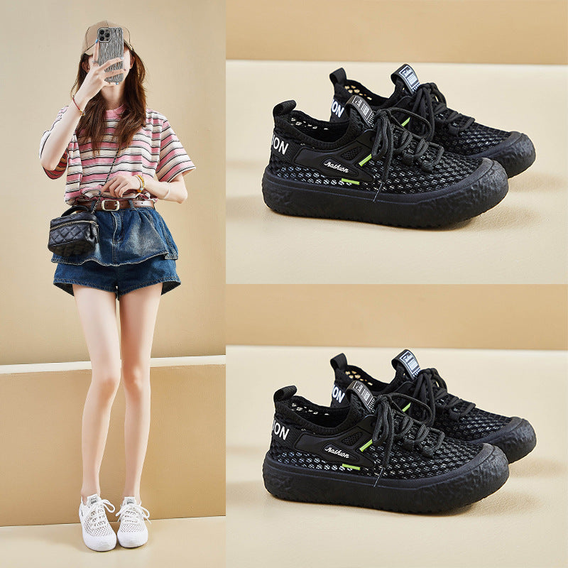 Zapatos casuales transpirables de tejido volador de verano