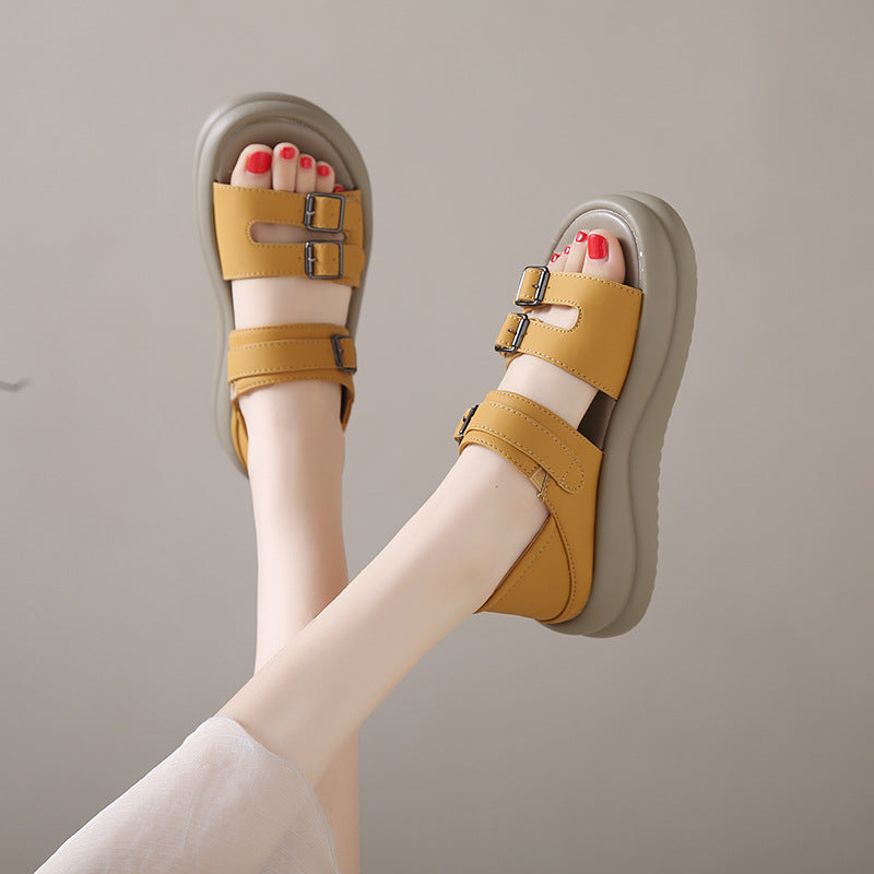 Sandalias de playa de suela blanda🌴