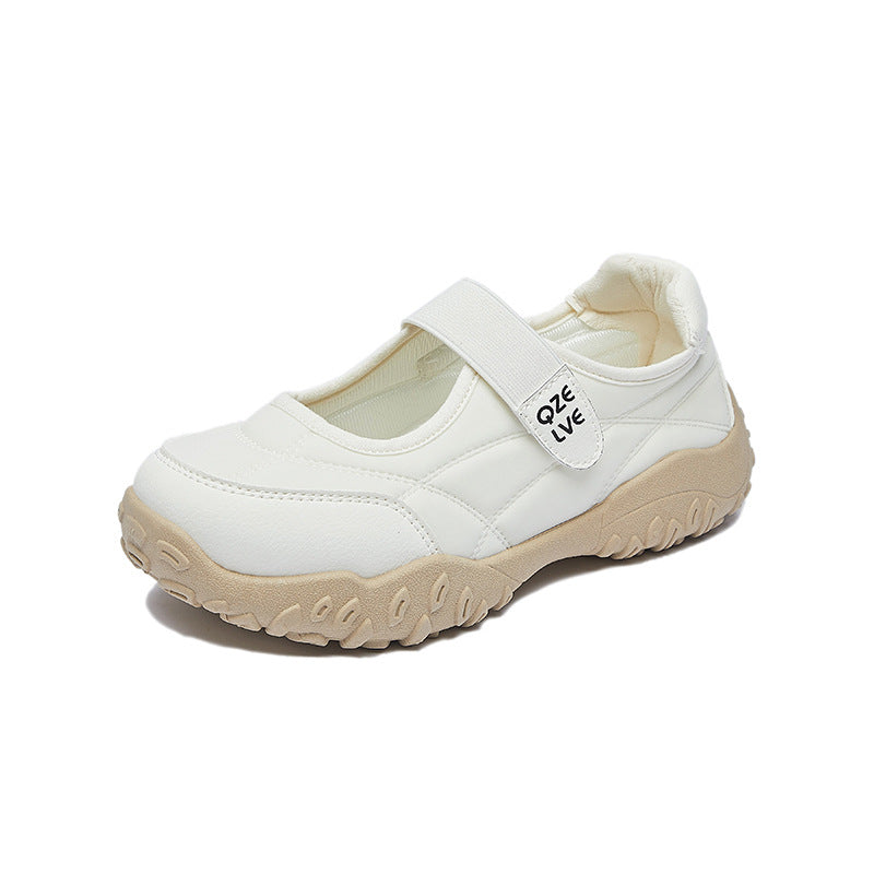 Zapatos casuales de malla con velcro