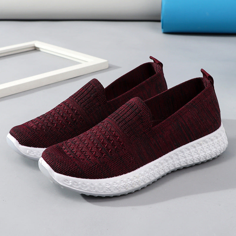 Zapatos de malla de suela suave de moda