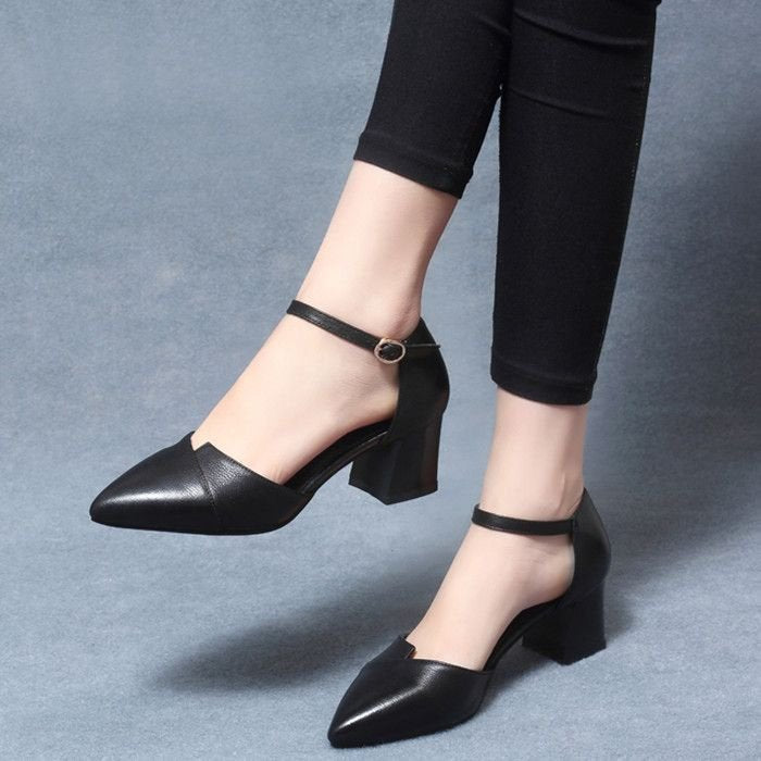 Sandalias de tacón alto (cruzadas) 2025