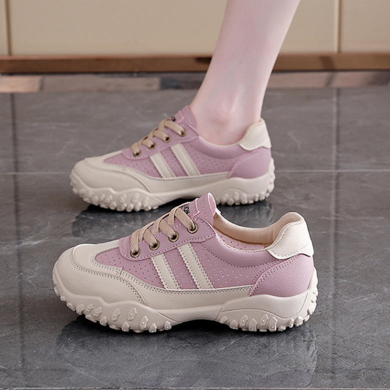 Zapatillas con cordones para mujer