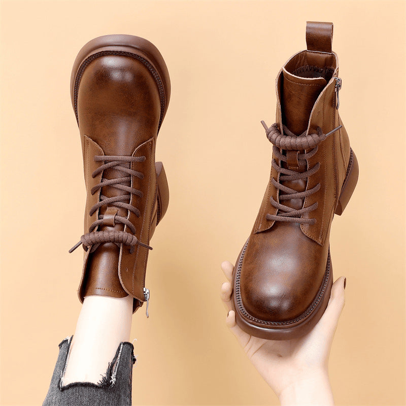 Botas Martin de piel suave