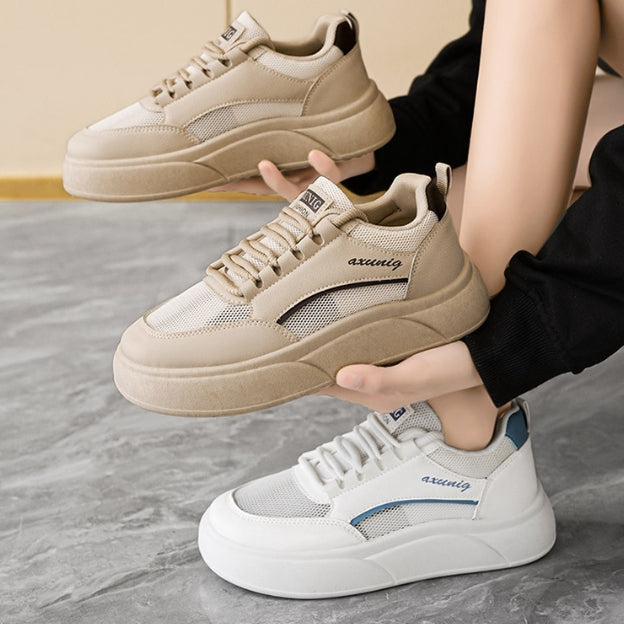 Zapatos casuales de malla transpirable