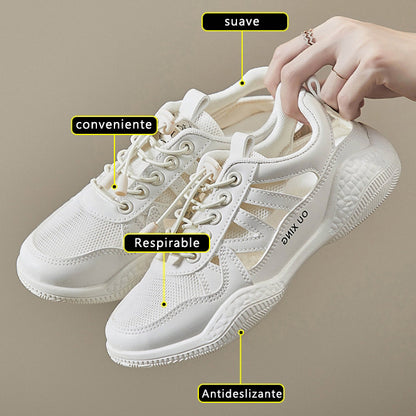 Zapatos de malla de estilo nuevo de verano 2025