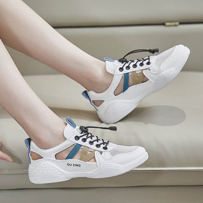 Zapatos de malla de estilo nuevo de verano 2025