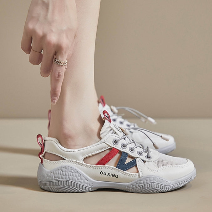 Zapatos de malla de estilo nuevo de verano 2025