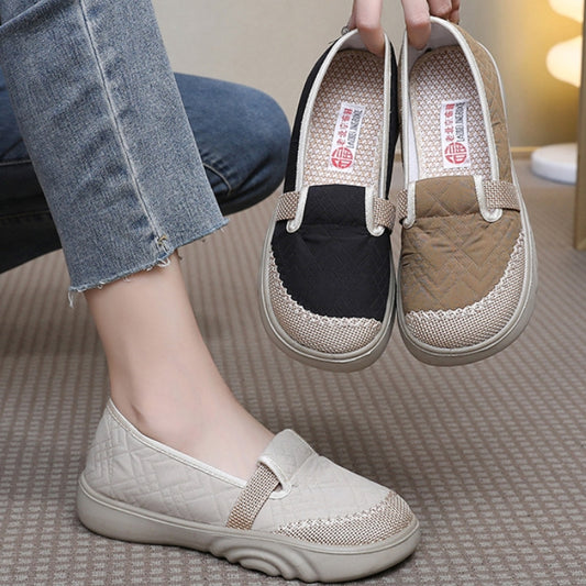 Zapatos de lino cómodos para mujer