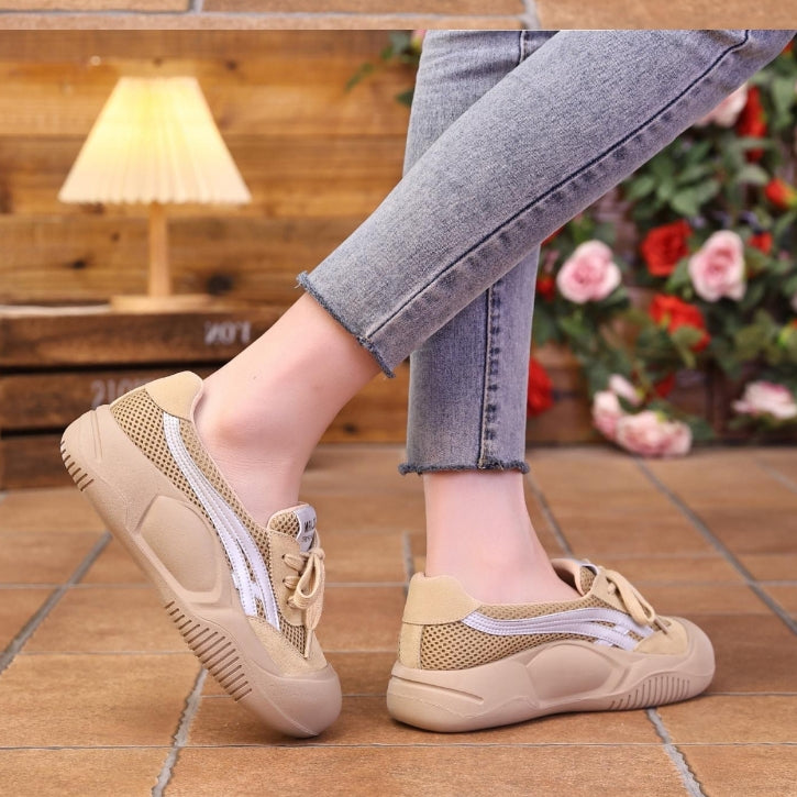 Zapatos de suela suave transpirable de malla