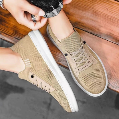 Zapatos casuales transpirables de suela blanda para hombre
