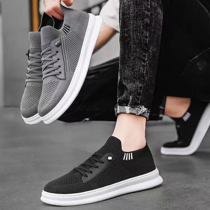 Zapatos casuales transpirables de suela blanda para hombre