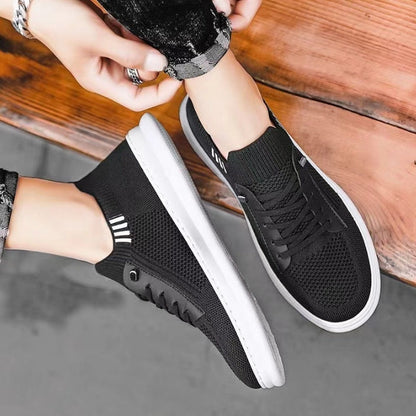 Zapatos casuales transpirables de suela blanda para hombre