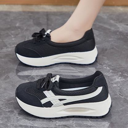 Zapatos deportivos casuales de suela gruesa (ou)