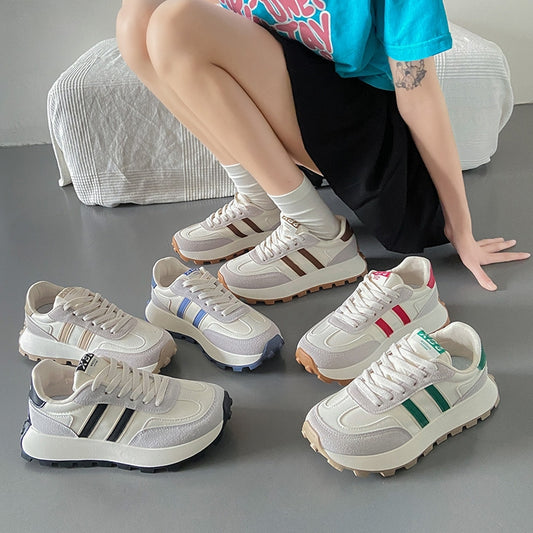 Zapatos Forrest Gump de suela gruesa de moda