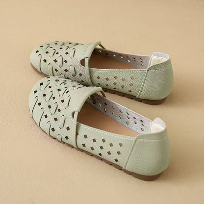 Mocasines huecos de suela blanda