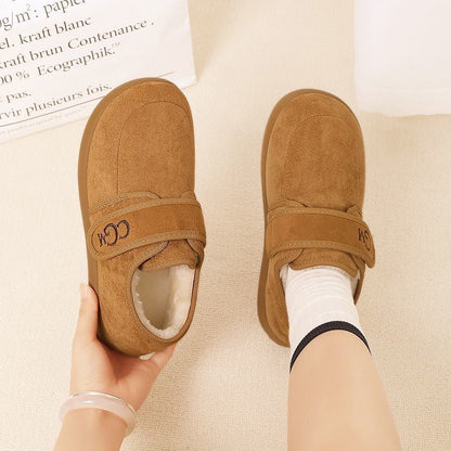 Zapatos retro de pelo para otoño/invierno