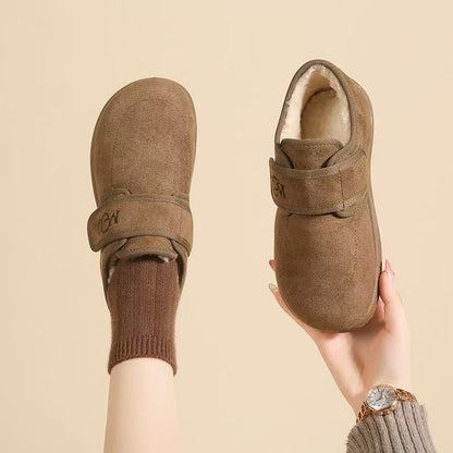 Zapatos retro de pelo para otoño/invierno