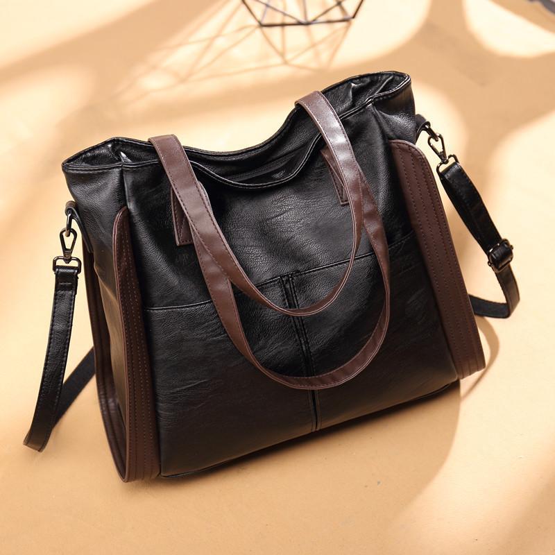 Bolso grande de mujer de ™piel suave