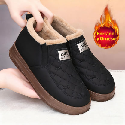Botas de nieve informales- impermeables y antideslizantes