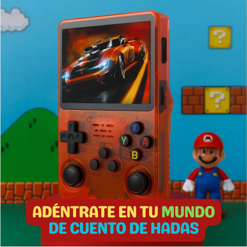 Mini consola de juegos portátil -Con más de 20000➕ juegos