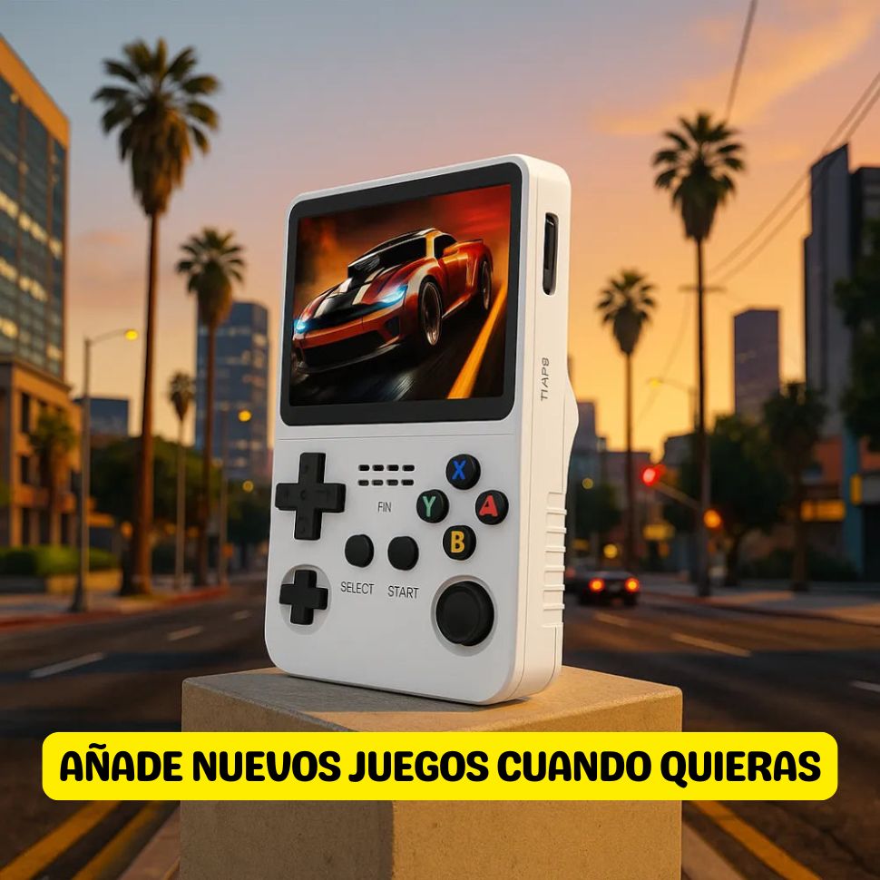 Mini consola de juegos portátil -Con más de 20000➕ juegos