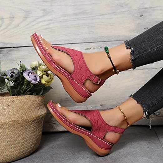 Sandalias elegantes y cómodas