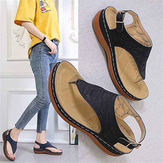 Sandalias elegantes y cómodas