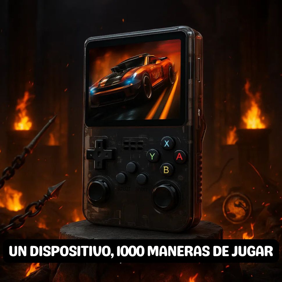Mini consola de juegos portátil -Con más de 20000➕ juegos