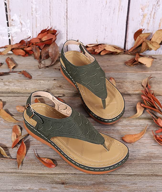 Sandalias elegantes y cómodas