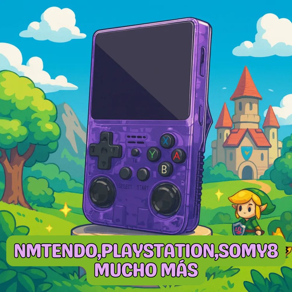 Mini consola de juegos portátil -Con más de 20000➕ juegos