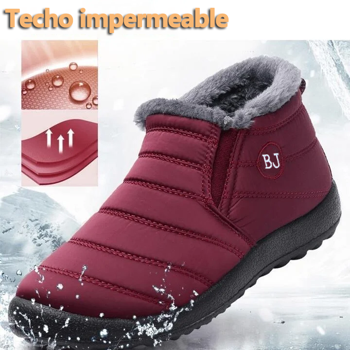 Botas de nieve cálidas para mujer