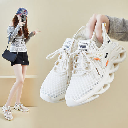 Zapatillas de running planas Flyknit informales (unisex)