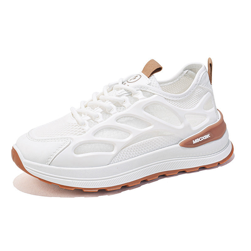 Zapatillas de running ultraligeras de malla con amortiguación