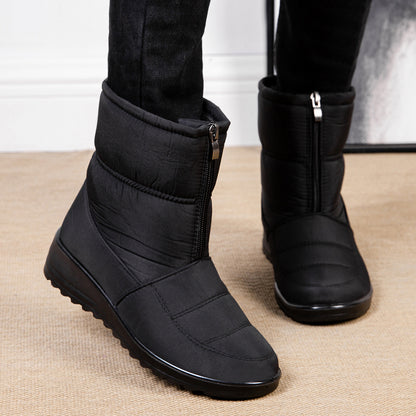 Botas altas de algodón impermeables para nieve