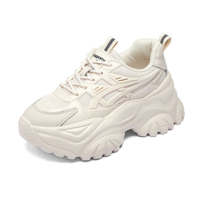 Zapatos casuales retro con aumento de altura