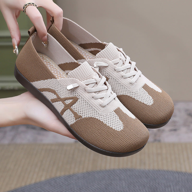 Zapatos ligeros y transpirables antideslizantes para mujer