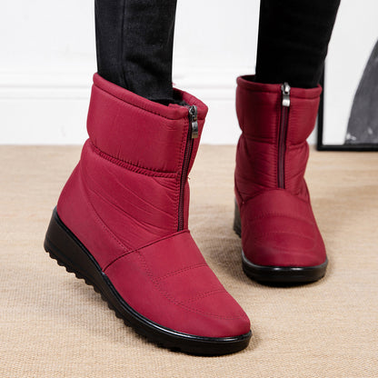 Botas altas de algodón impermeables para nieve