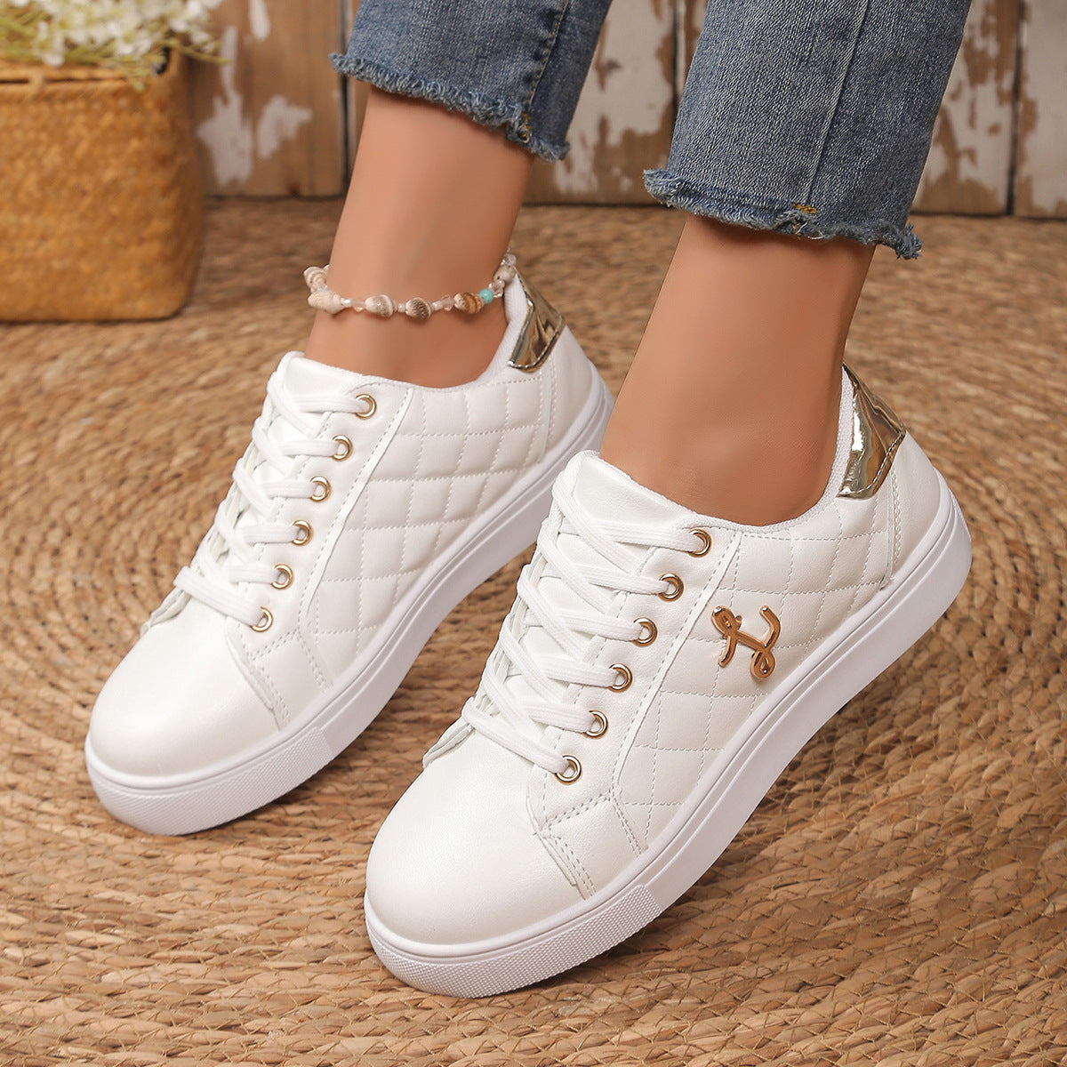 Zapatillas planas casuales para mujer