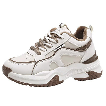 Zapatillas de suela gruesa + Estilos de invierno