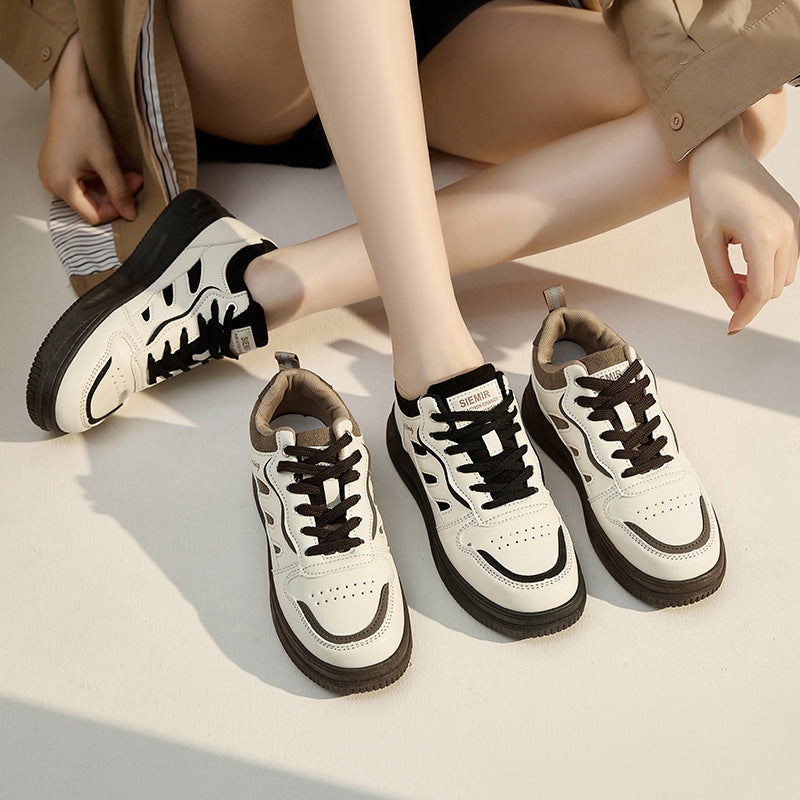 Zapatillas ligeras de suela gruesa