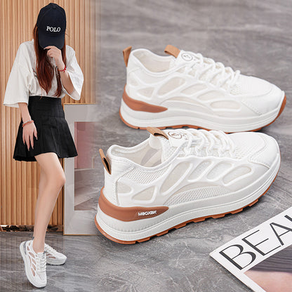 Zapatillas de running ultraligeras de malla con amortiguación