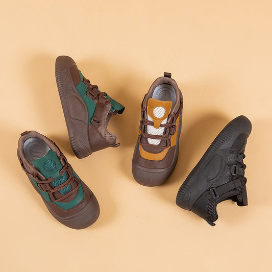 Zapatillas casuales versátiles de suela gruesa
