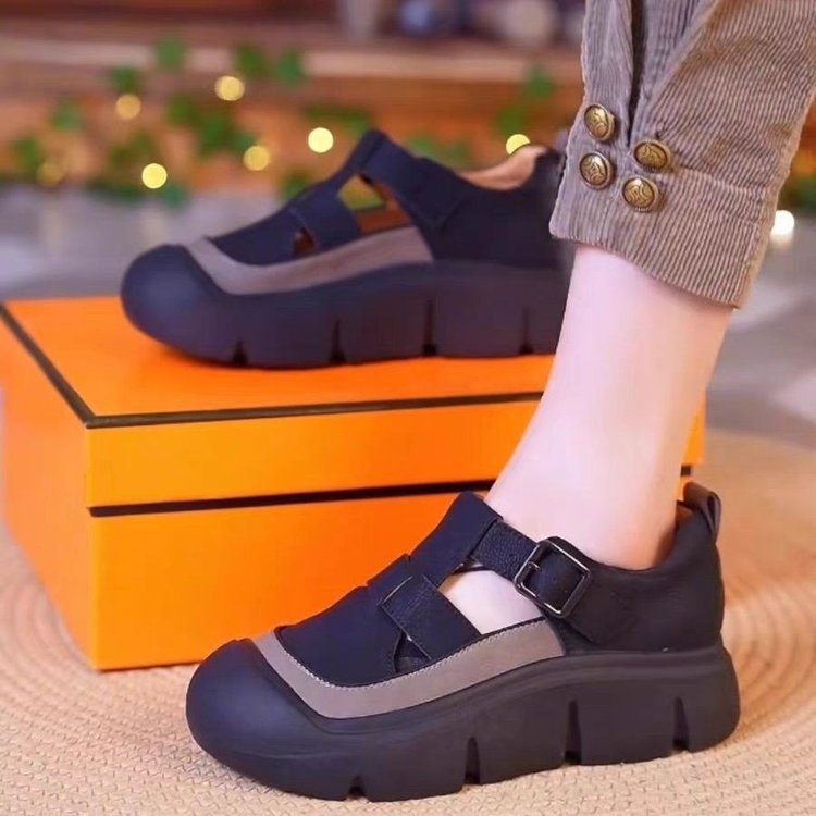 Zapatos casuales huecos y ligeros de suela blanda