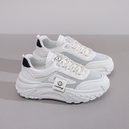 Zapatillas deportivas de suela gruesa para mujeres 2025