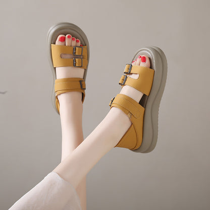 Sandalias de playa de suela blanda🌴