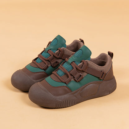 Zapatillas casuales versátiles de suela gruesa