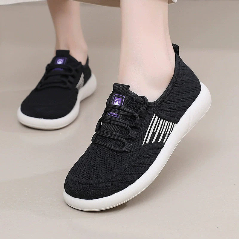 Zapatos de mujer transpirables de malla de moda