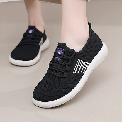 Zapatos de mujer transpirables de malla de moda